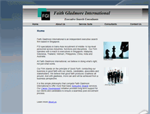 Tablet Screenshot of faithgladmore.com